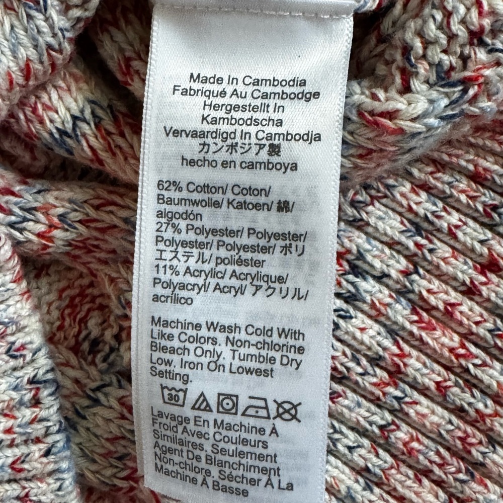 106 NWT J. Crew Women's Mulit Color Knit Sweater - Picture 6 of 7
